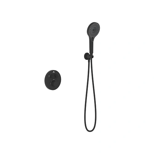 Душевая система Vincea Inspire VSFW-3I22MT5MB встраиваемый, термостат, черный Душевая система Vincea Inspire VSFW-3I22MT5MB встраиваемый, термостат, черный