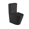 Унитаз напольный CeramaLux 2179 MB черный матовый с крышкой микролифт Унитаз напольный CeramaLux 2179 MB черный матовый с крышкой микролифт