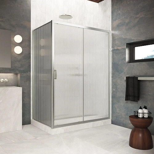 Душевой уголок Vegas-glass ZP+ZPV Protec 155*85 04 Moru 1550x850 мм, профиль никель, стекло Moru Душевой уголок Vegas-glass ZP+ZPV Protec 155*85 04 Moru 1550x850 мм, профиль никель, стекло Moru