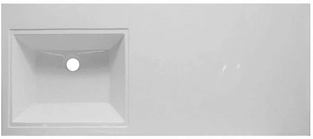 Раковина Эстет Даллас ФР-00001741 левая 1100х480 накладная Раковина Эстет Даллас ФР-00001741 левая 1100х480 накладная