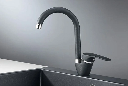 Смеситель для кухни Granula 1024, ШВАРЦ Смеситель для кухни Granula 1024, ШВАРЦ