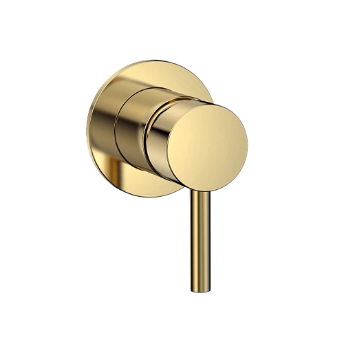 Смеситель для душа AQUAme Siena AQM8804BG встраиваемый в комплекте с внутренней частью, золото шлифованное Смеситель для душа AQUAme Siena AQM8804BG встраиваемый в комплекте с внутренней частью, золото шлифованное