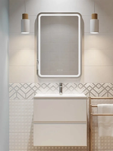 Плитка керамическая Cersanit Alrami серый 20x44 AMG091 Плитка керамическая Cersanit Alrami серый 20x44 AMG091