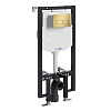 Инсталляция для унитаза WasserKRAFT Vils 56TLT.010.ME.MG03 с клавишей смыва золото Инсталляция для унитаза WasserKRAFT Vils 56TLT.010.ME.MG03 с клавишей смыва золото
