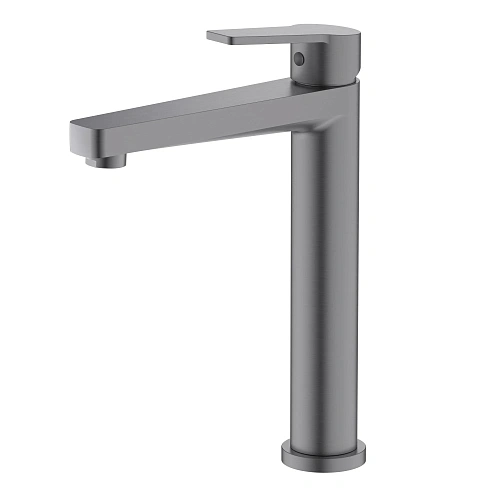 Смеситель для раковины Aquatek ЛУГАНО AQ1704BGM оружейная сталь Смеситель для раковины Aquatek ЛУГАНО AQ1704BGM оружейная сталь