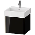 Тумба под раковину Duravit XVIU XV42330B140 подвесная 48.4 см черный глянцевый Тумба под раковину Duravit XVIU XV42330B140 подвесная 48.4 см черный глянцевый
