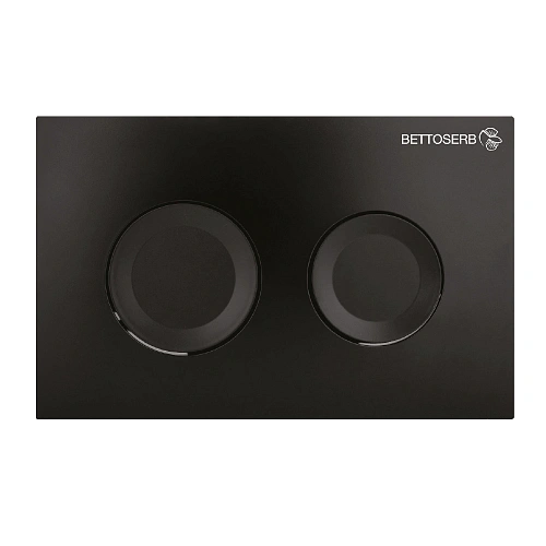 Клавиша смыва BETTOSERB COOL 40006467 черный матовый Клавиша смыва BETTOSERB COOL 40006467 черный матовый
