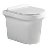 Картинка анонса товара «унитаз приставной aquanet rimless nova-f bl-101n-fst nova-f с сиденьем»