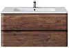 Картинка анонса товара «тумба под раковину vincea alba 100 r.wood vmc-1a100rw»