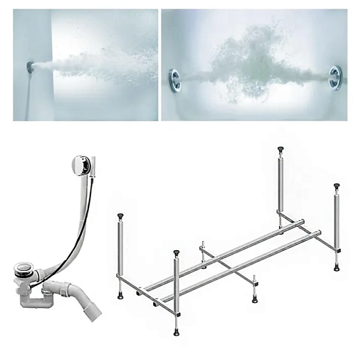 Акриловая ванна Timo RITTA RITTA1670-KT16-SPV1505-T-CM-T-BM 160x70 гидромассажная 6 джет, гидромассаж спины 3 джет Акриловая ванна Timo RITTA RITTA1670-KT16-SPV1505-T-CM-T-BM 160x70 гидромассажная 6 джет, гидромассаж спины 3 джет