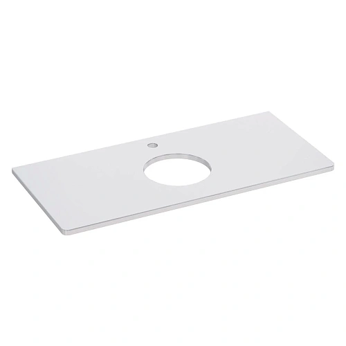 Столешница Lemark OLIVIA 100 см из стекла, белый LM08OL100S Столешница Lemark OLIVIA 100 см из стекла, белый LM08OL100S