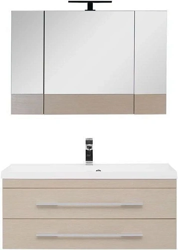 Комплект мебели Aquanet Нота NEW 100 светлый дуб (камерино) 00230305 Комплект мебели Aquanet Нота NEW 100 светлый дуб (камерино) 00230305