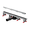 Душевой лоток AM.PM MasterFlow W01SC-S11-060-05SB универсальный затвор Slim line 60см сталь матовая