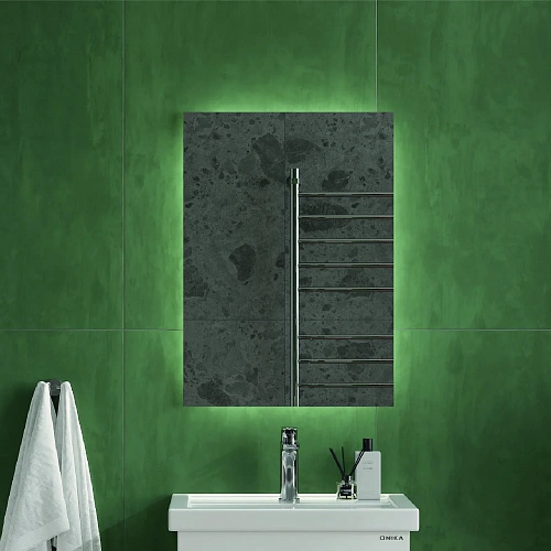 Зеркало Onika Люма 60 см 206090 с LED подсветкой Зеркало Onika Люма 60 см 206090 с LED подсветкой