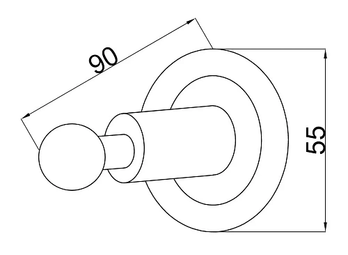 Крючок Boheme Murano Cristal 10906-CRST-G Крючок Boheme Murano Cristal 10906-CRST-G