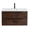 Тумба под раковину BelBagno MARINO-900-2C-SO-RW-P подвесная 900x450 Rovere Moro
