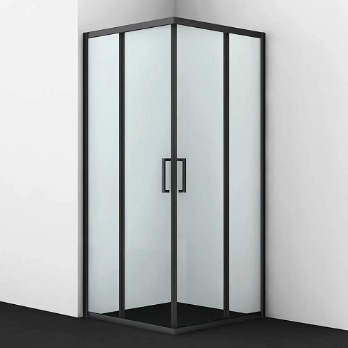 Душевой уголок WasserKRAFT Dill 61S03 черный Душевой уголок WasserKRAFT Dill 61S03 черный
