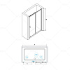 Душевая дверь RGW CL-12 Classic 04091212-51 Душевая дверь RGW CL-12 Classic 04091212-51