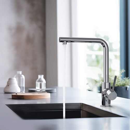 Смеситель для кухни Aquatek ЕВРОПА AQ1380CR Хром Смеситель для кухни Aquatek ЕВРОПА AQ1380CR Хром