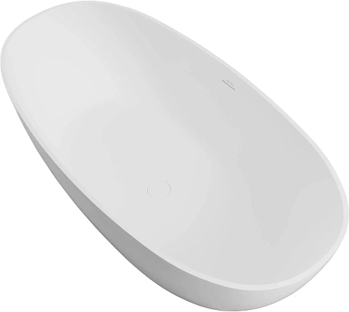 Ванна из искусственного камня Allen Brau Solid Stone Krion Oval 170x80 2.35003.21 Ванна из искусственного камня Allen Brau Solid Stone Krion Oval 170x80 2.35003.21