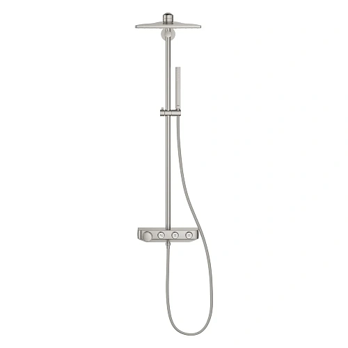 Душевая система GROHE Euphoria SmartControl 310 DUO Cube, суперсталь (26508DC0) с термостатом Душевая система GROHE Euphoria SmartControl 310 DUO Cube, суперсталь (26508DC0) с термостатом