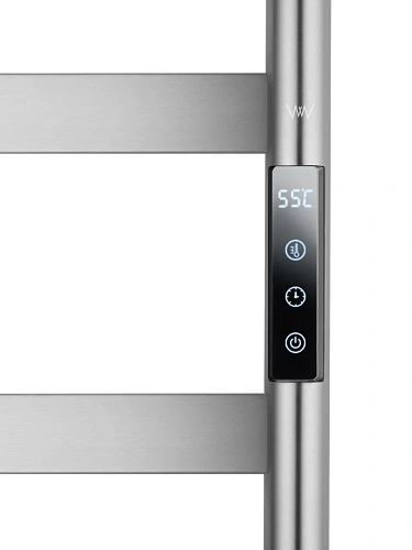 Полотенцесушитель электрический Wonzon & Woghand брашированный никель (WW-A204-BR) Полотенцесушитель электрический Wonzon & Woghand брашированный никель (WW-A204-BR)