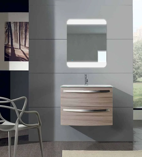 Зеркало CEZARES 45007, 80x70 со встроенной LED подсветкой touch system Зеркало CEZARES 45007, 80x70 со встроенной LED подсветкой touch system