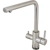 Смеситель для кухни Paini Norda NRPW6433VEB90 с подводом для фильтра, никель