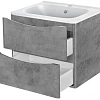Тумба под раковину Vincea Paola 60 Beton VMC-2P600BT Тумба под раковину Vincea Paola 60 Beton VMC-2P600BT
