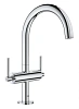 Смеситель для раковины GROHE Atrio New на 1 отверстие, хром (21022003)