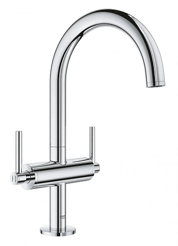 Смеситель для раковины GROHE Atrio New на 1 отверстие, хром (21022003) Смеситель для раковины GROHE Atrio New на 1 отверстие, хром (21022003)