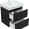 Тумба под раковину Aquanet Вега 2.0 50 00362542 черный Тумба под раковину Aquanet Вега 2.0 50 00362542 черный
