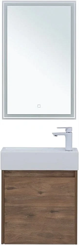 Комплект мебели Aquanet Nova Lite 50 дуб рустикальный (с дверецей) 00302530 Комплект мебели Aquanet Nova Lite 50 дуб рустикальный (с дверецей) 00302530