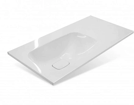 Тумба с раковиной Эстет Barcelona 90 L напольная 2 ящика 1 дверь белая ФР-00003582 Тумба с раковиной Эстет Barcelona 90 L напольная 2 ящика 1 дверь белая ФР-00003582