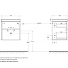 Тумба под раковину BelBagno PIETRA MINI-500AS-2C-SO-SCM Stucco Cemento подвесная 494x395 Тумба под раковину BelBagno PIETRA MINI-500AS-2C-SO-SCM Stucco Cemento подвесная 494x395
