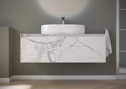 Тумба под раковину Sancos Stone ST120SV statuario white Тумба под раковину Sancos Stone ST120SV statuario white