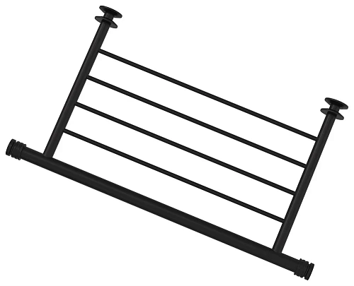 Полотенцедержатель Сунержа прямой 4П 370 31-2012-4370 Матовый черный Полотенцедержатель Сунержа прямой 4П 370 31-2012-4370 Матовый черный