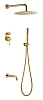 Душевая система Boheme Uno 464-2-MG скрытого монтажа матовое золото