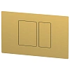 Клавиша смыва Remer RB820BG, золото брашированное