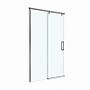 Душевая дверь BelBagno SOFT_CLOSE-1-BF-1-110-C-GM 110 см, профиль оружейная сталь, стекло прозрачное