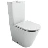 Чаша напольного унитаза Ceramica Nova Highlight CN1802T-B Торнадо