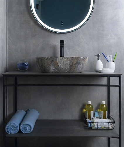 Раковина Gid Mnc333T 54474 накладная под камень глянцевый 46x32.5x13.5 Раковина Gid Mnc333T 54474 накладная под камень глянцевый 46x32.5x13.5