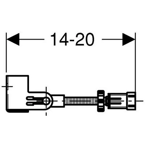 Набор креплений для инсталляции к стене Geberit Duofix 111.835.00.1 для углового монтажа Набор креплений для инсталляции к стене Geberit Duofix 111.835.00.1 для углового монтажа