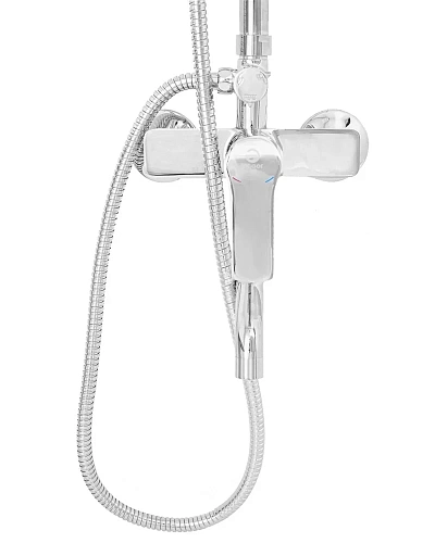 Душевая система Agger Merry A1394400 с изливом, хром Душевая система Agger Merry A1394400 с изливом, хром