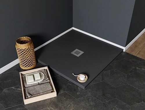 Душевой поддон Aquanet Pleasure 100х100 черный 00258889 Душевой поддон Aquanet Pleasure 100х100 черный 00258889