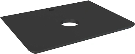 Столешница Aquanet Эмбер 60 черный матовый 00330474_old Столешница Aquanet Эмбер 60 черный матовый 00330474_old