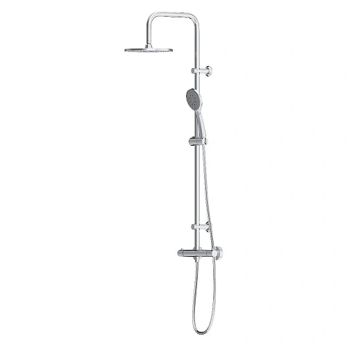 Душевая система Dorff Futura D0710400 с термостатом, хром Душевая система Dorff Futura D0710400 с термостатом, хром