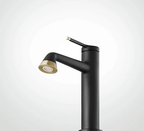 Смеситель для раковины ARROW AMP11855H, черный матовый Смеситель для раковины ARROW AMP11855H, черный матовый