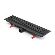 Душевой лоток Paini Medium CH450MC 450 мм, черный матовый Душевой лоток Paini Medium CH450MC 450 мм, черный матовый