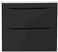 Тумба под раковину Style Line Бергамо мини 80люкс PLUS черный СС-00002324 Тумба под раковину Style Line Бергамо мини 80люкс PLUS черный СС-00002324